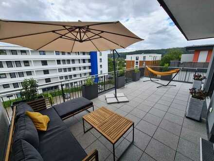 2-Zimmer-Penthouse-Wohnung zur Miete in Marburg