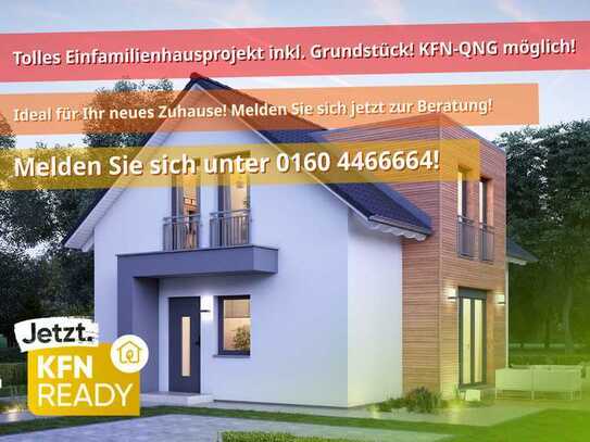 🚧🏡 Bauprojekt in gewachsenem Wohngebiet 🚨 🔨🔑 135 bis 160 m² EFH inkl. Bauplatz sofort verfügbar