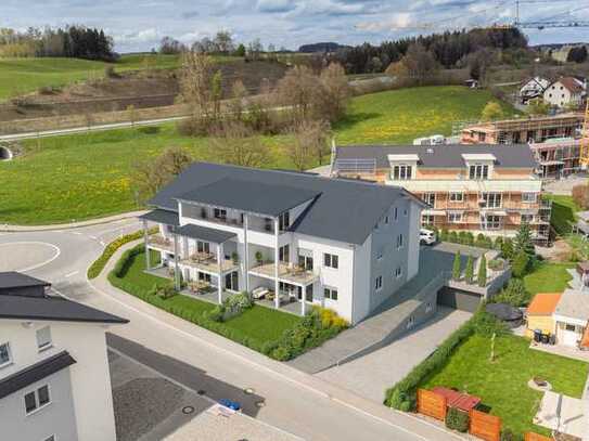 Neubau 4-Zimmer-Dachgeschosswohnung in ländlicher Wohnlage