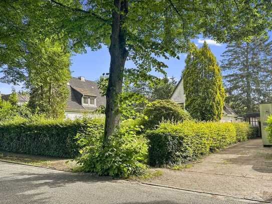 Mitten im Alstertal - Baugrundstück in ruhiger Lage von Poppenbüttel