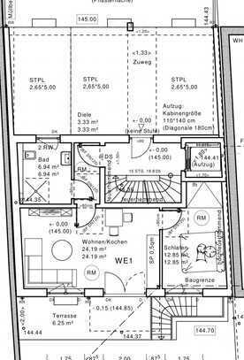 Exklusive 2-Raum-EG-Wohnung mit gehobener Innenausstattung mit Balkon in Aachen