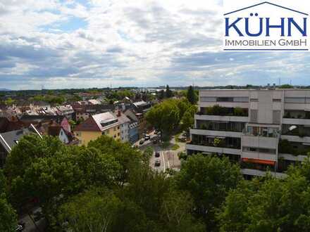 Sehr gepflegte 3-Zimmer-ETW mit schönem Weitblick in KA-Durlach - derzeit vermietet