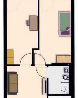 Möbliertes Business-Apartment - auch WG tauglich