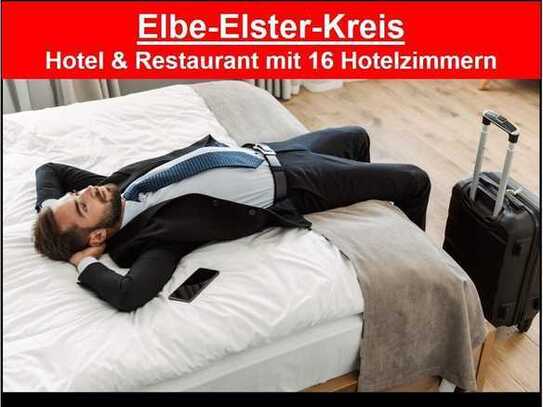 Hotel & Restaurant mit 16 Hotelzimmern im Elbe-Elster-Kreis zu verkaufen