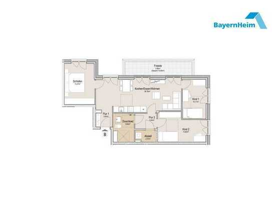 Einzug in Ihr Traum-Zuhause: 4-Zimmer-EOF-Wohnung im Neubau