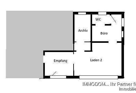 Viel Platz für Ihre Gewerbeidee - Büro / Praxis / Laden in Silberstraße zu vermieten!