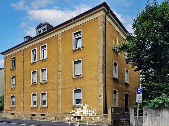 ALTBAU IM HERZEN VON SCHWEINFURT: SCHÖNE & GROßE 5-ZIMMER-EIGENTUMSWOHNUNG BEREIT FÜR SIE! BEZIEHBAR