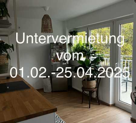 Untervermietung vom 01.02.-25.04.2025