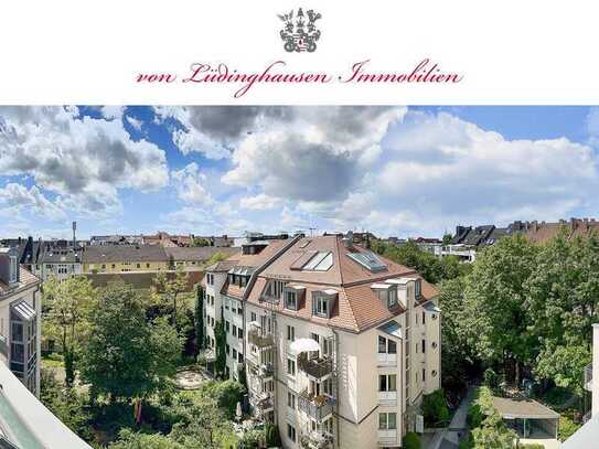 ☀️ Erstbezug LUXUS-PENTHOUSE: DACHTERRASSEN-Traum über den Dächern von SCHWABING☀️