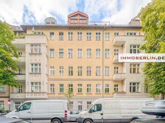 IMMOBERLIN.DE WOHNUNGSPAKET - Charaktervolle Altbauwohnung mit Sonnenbalkon & separate Wohneinheit