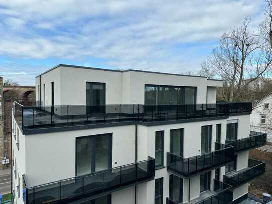 Exklusive Penthouse 4-Zimmer-Wohnung mit Dachterrasse und Einbauküche in Alzey