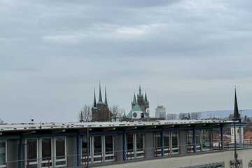 Ansprechende 3-Zimmer-Dachgeschosswohnung mit Balkon und Einbauküche in Erfurt