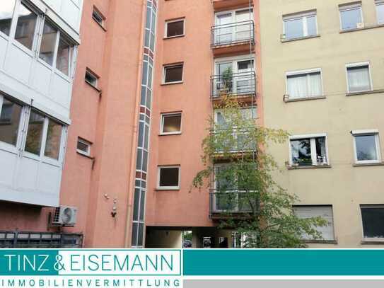 Bezugsfreie 3 ZKB Stadtwohnung im 1. OG mit 2 Balkonen und TG-Stellplatz in Karlsruhe-Südstadt