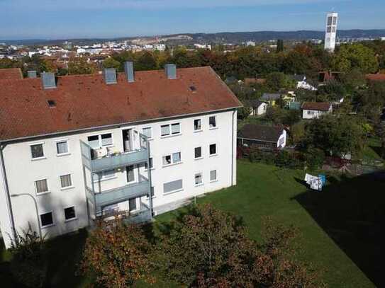 Bezugsfreie 3-Zimmer Wohnung - WG-geeigneter Grundriss