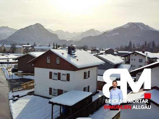 Oberstdorf erleben – freistehendes Haus mit 4 Apartments