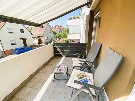 Helle Wohnung mit TG-Stellplatz u. Balkon in Sontheim