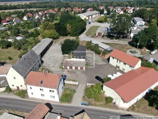 Gewerbeanwesen in Borna mit Mehrfamilienhaus