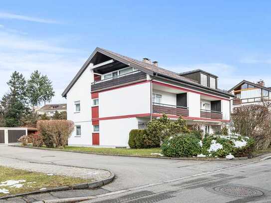 Grosszügige 1-Zimmer DG-Wohnung mit Bergblick in Toplage