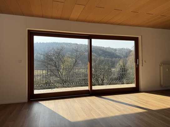 Erstbezug nach Sanierung, 3-Zimmer-Wohnung mit gehobener Innenausstattung mit Balkon in Mömbris