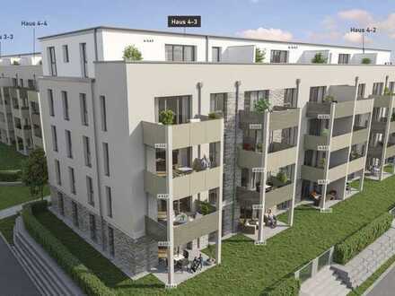 Großzügiges Wohnen in zentraler Lage: 4-Zimmer-ETW im 1. OG mit Ausblick in Hattersheim (KfW40)