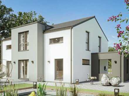 Modernes EFH mit 3 Kinderzimmer - inkl. Baugrundstück, PV-Anlage mit Stromspeicher & Wärmepumpe