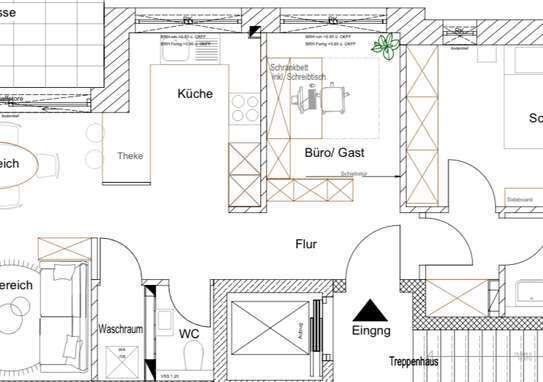 Erstbezug! 3-Zimmer-Erdgeschosswohnung mit geh. Innenausstattung, Garten und EBK in Meerbusch