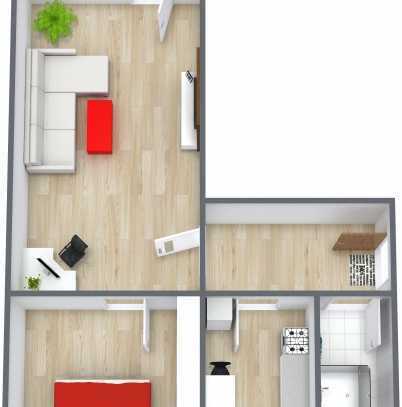 2-Raum-Wohnung *in Sanierung*