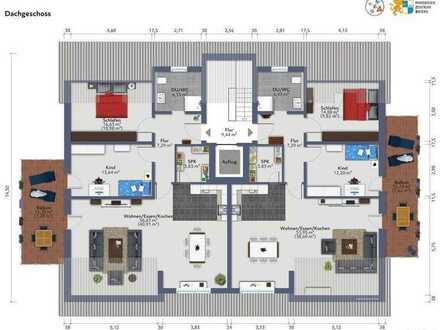 Neubau Moderne, repräsentative Dachgeschosswohnung Nr. 5 in guter Lage von Fürth