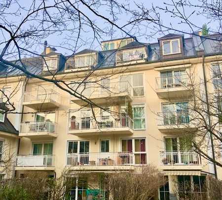 Pasinger Stadtpark fußläufig, lichtdurchflutete Balkonwohnung