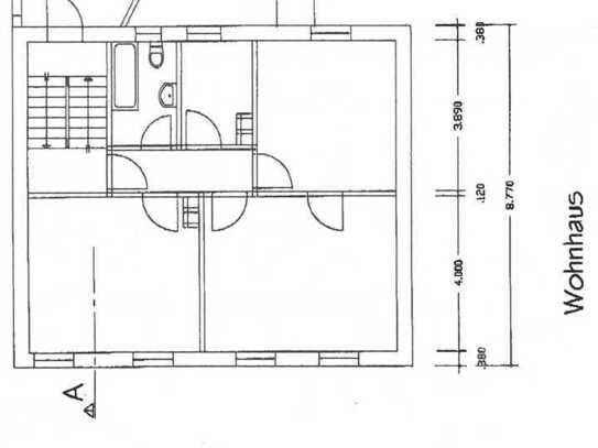 Dachgeschoss und Obergeschoss im 2 Familienhaus mit Vermieter