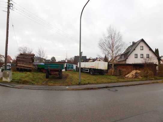 Baugrundstück für Wohnbebauung mit Bestand zum Abriss in Großaitingen