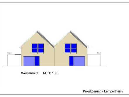 Schlüsselfertiges Einfamilienhaus KFW 40 mit 2 Bädern, in sehr guter Lage in Lampertheim
