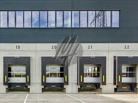 TOP-LAGE ✓ RAMPE + EBEN ✓ Moderne Lager-/Logistikflächen (15.000 m²) & Büroflächen (500 - 1.000 m²)