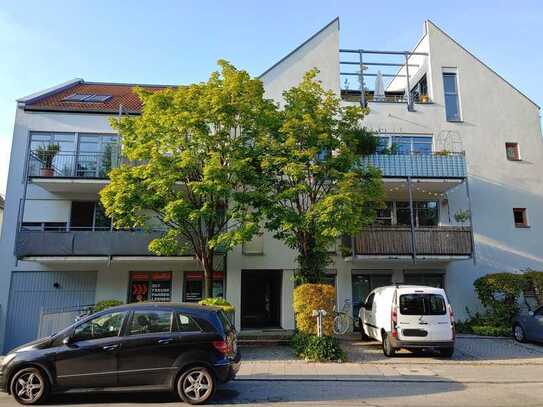 Besondere Dachterrassenwohnung mit Blick auf die Amper