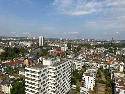 3 Zimmer Wohnung mit 2 Bädern und grandioser Aussicht mit Dom- und Rhein-blick vom 15.OG