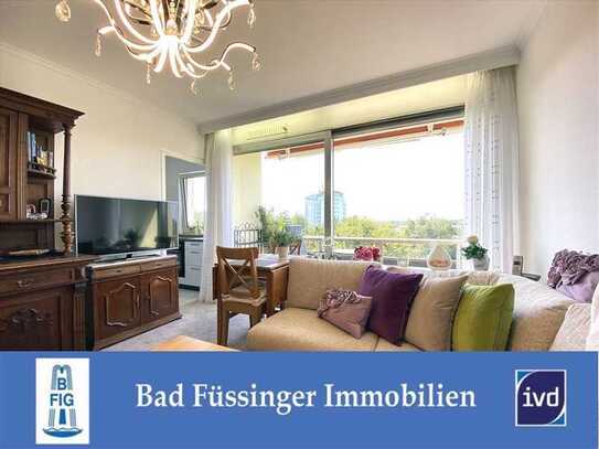 Wohnen mit Panoramablick in oberster Etage (5.OG) in Bad Füssing am Johannesbad