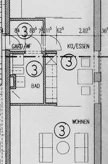 Attraktive lichtdurchflutete 2-Zimmer Wohnung mit Terasse in exklusiver Wohnlage