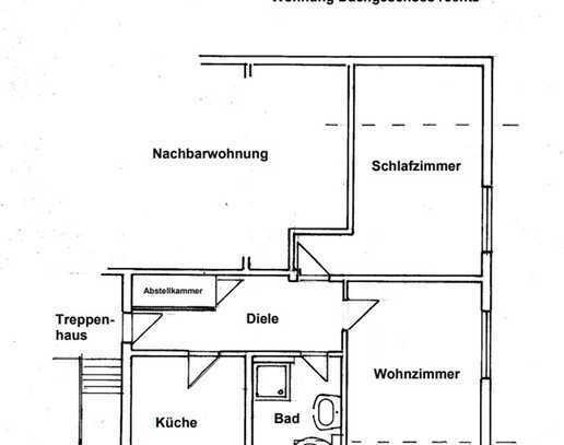 Schöne 2-Zimmer-Dachgeschosswohnung mit EBK