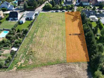 wunderschönes Baugrundstück im Hahnstückenweg in Bitterfeld - von ca. 1.500 m² bis 2.000 m²