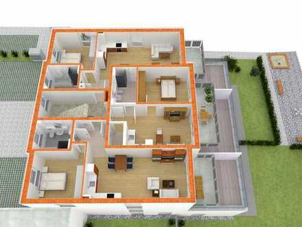 PROXITÉ: 52 m² große 2-Zimmer Obergeschosswohnung mit Balkon und 16 m² großem Schlafzimmer