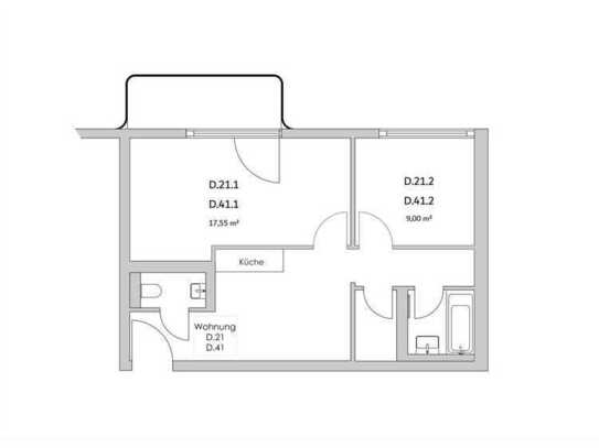 Zimmer Zimmer in der Nazarethkirchstraße 51 (Aufgang D)