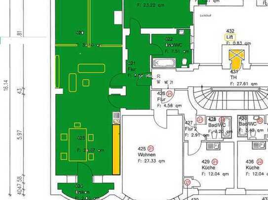 Lage Lage Lage Platz Lage zum selber umbauen/renovieren, mit Balkon + Aufzug