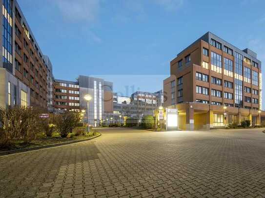 1.420 m² Bürofläche in Düsseldorf Nord mit Kantine, Konferenzzentrum und ausreichend Stellplätzen!