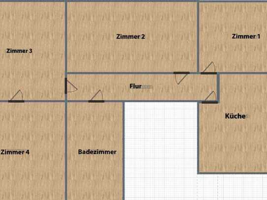 Vollständig renovierte 4-Raum-Wohnung in Knittelsheim