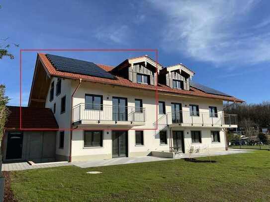 Erstbezug: sonnige und moderne 5-Zimmer Wohnung mit Balkon und Gartenzugang