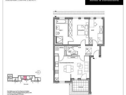 Alfons und Augusta: WOW 3-Zimmer-Dachterrassenwohnung am Frankenberger