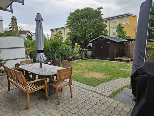 Rüsselsheim-Bauschheim: 3-Zimmer EG-Wohnung mit Garten/Terrasse (Umbau in 4 Zimmer möglich)