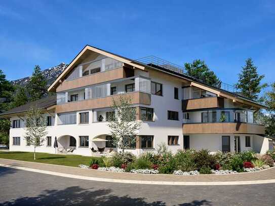 Schicke moderne Dachgeschoss-Wohnung mit tollem Blick, Aufzug, usw.