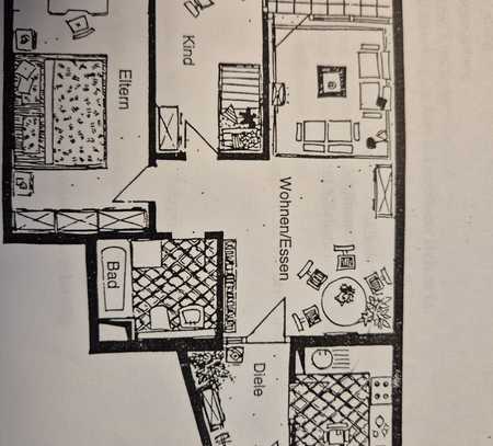 Schöne 3-Zimmer-Wohnung mit Balkon in Plochingen