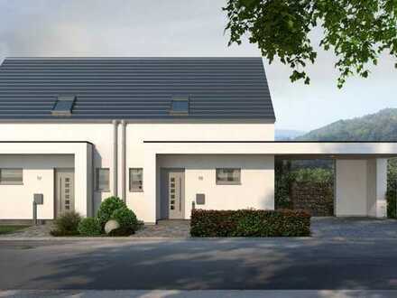 Moderne Doppelhaushälfte in Alfter ,mit Grundstück und fertigen Plan